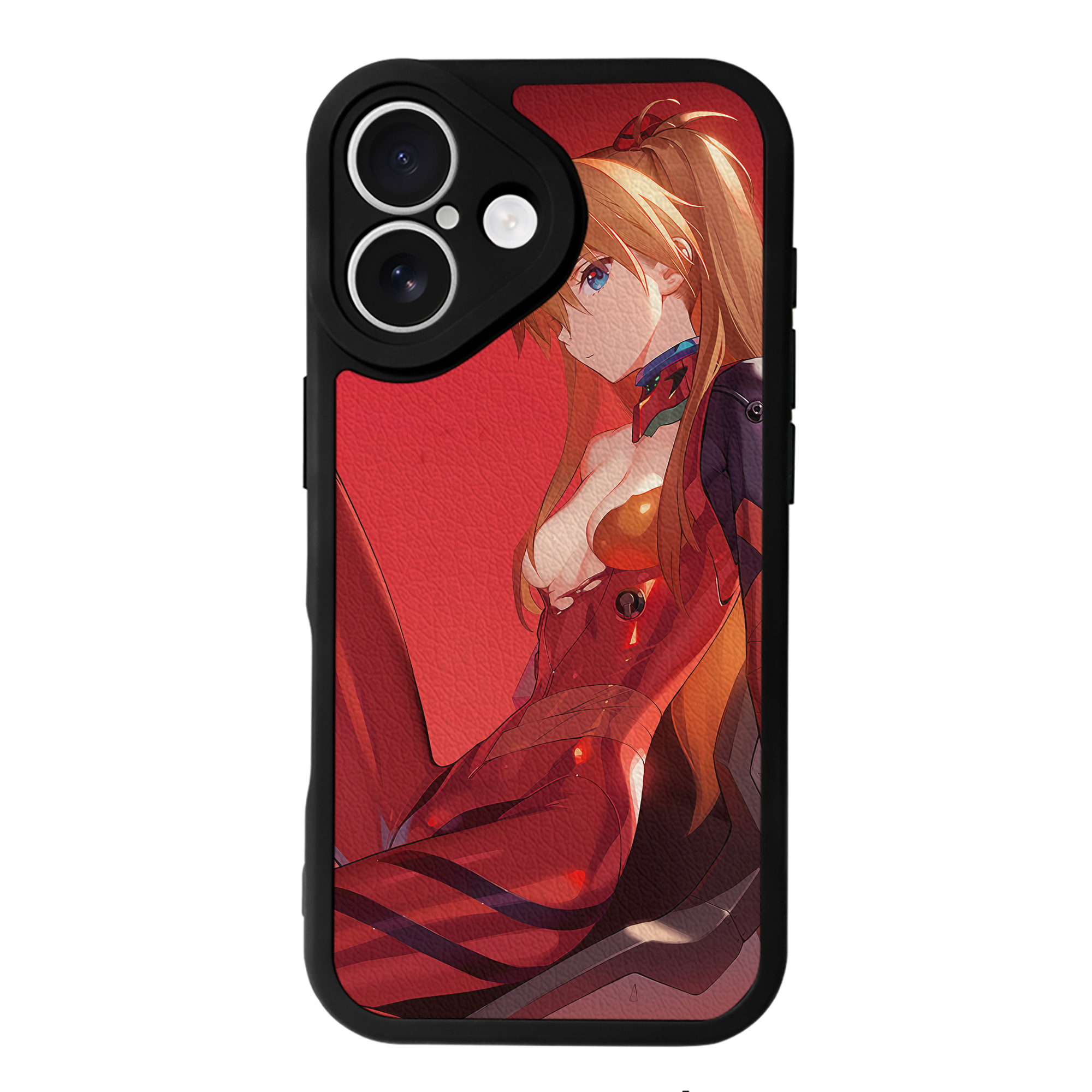（画像用） EVA 新世紀エヴァンゲリオン 【iPhone 16シリーズ対応】シリコンスマホケース（レザー調） 材質：シリコン